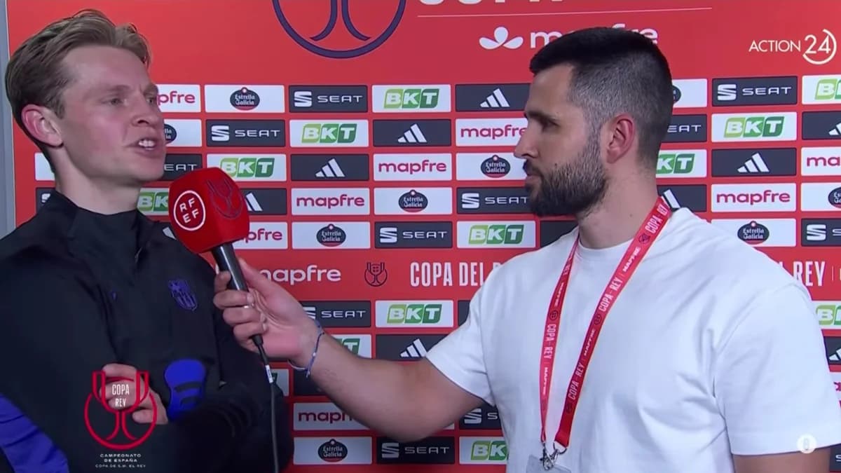 De Jong: 'Nada funcionó' en la semifinal contra el Atlético