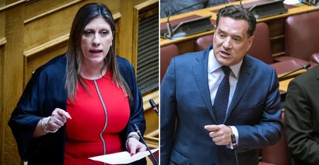 Έντονη αντιπαράθεση Κωνσταντοπούλου-Γεωργιάδη στη Βουλή