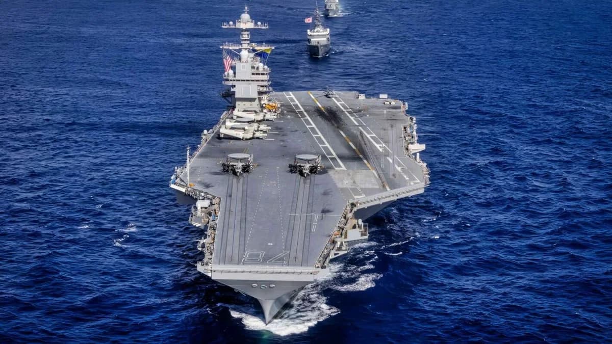 Trump schickt Flugzeugträger 'USS Gerald R. Ford' in den Nahen Osten
