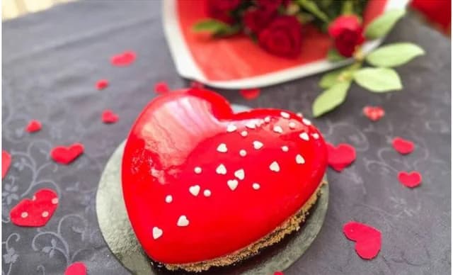 Ελαφρύ Red Velvet Cheesecake για του Αγίου Βαλεντίνου