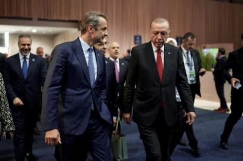 Ελλάδα-Τουρκία: Η συνάντηση Μητσοτάκη-Ερντογάν στην Άγκυρα