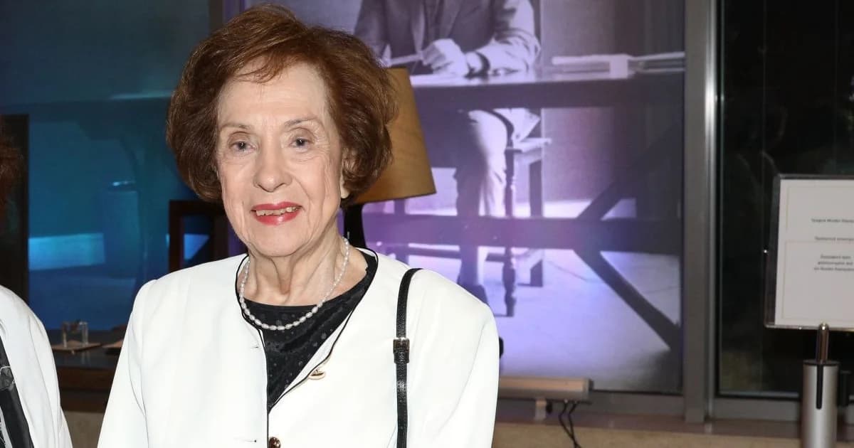 Anna Benaki-Psarouda, First Female Speaker of the Hellenic Parliament, Passes Away