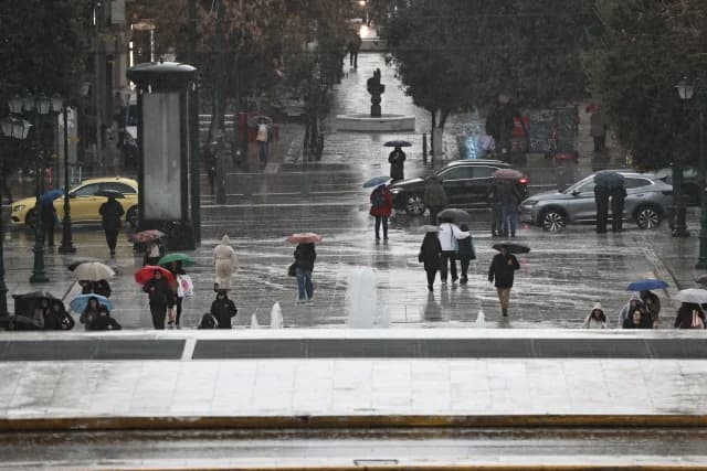 阿提卡：降雨和伯罗奔尼撒半岛、希腊西部的“红色代码”警报