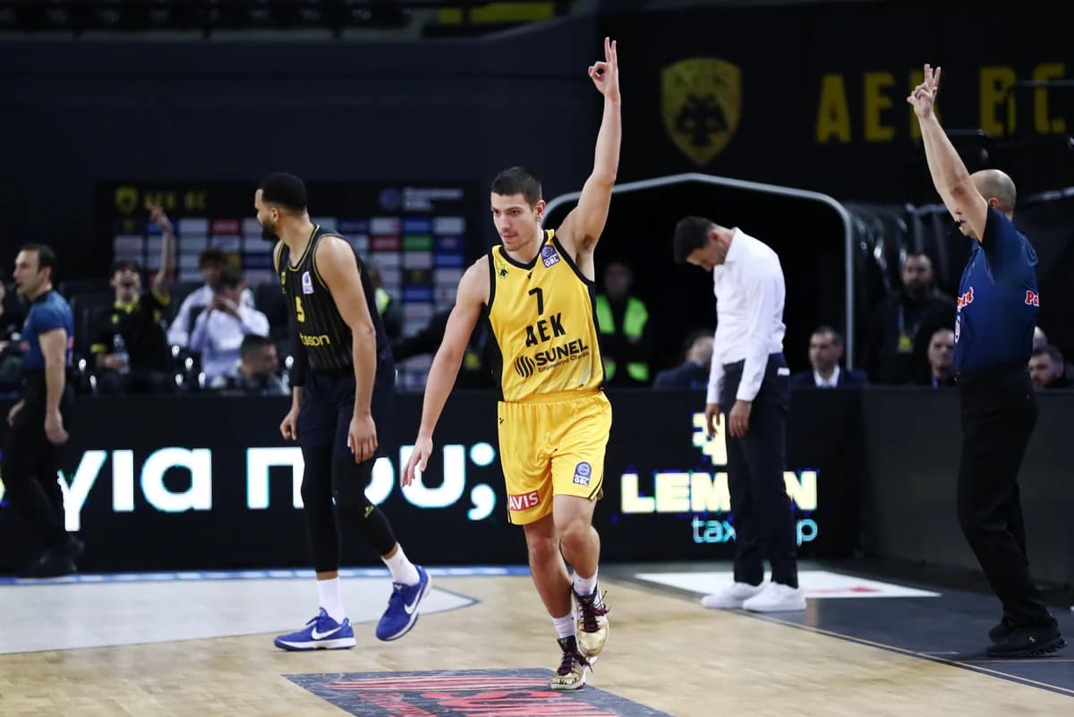 AEK: With 13 players in Crete for the Allwyn Final 8
