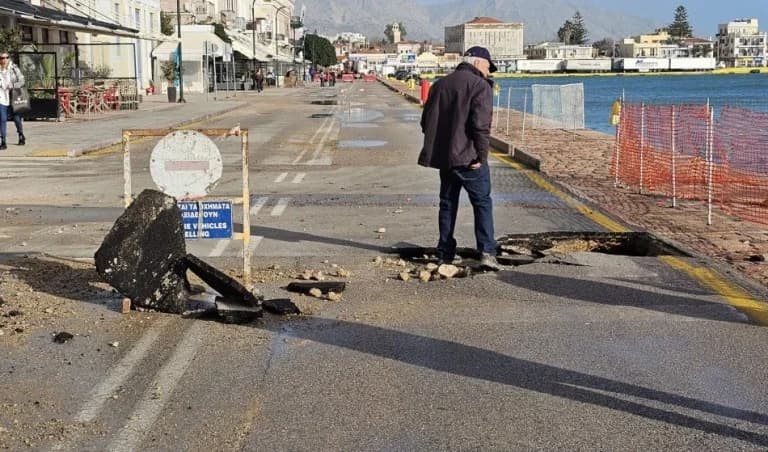 Unwetter: Schäden in Chios, Limnos und Katakolo – Probleme in vielen Gebieten