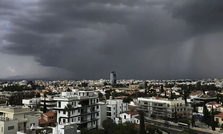 Alerta Amarilla por Fuertes Vientos en Chipre