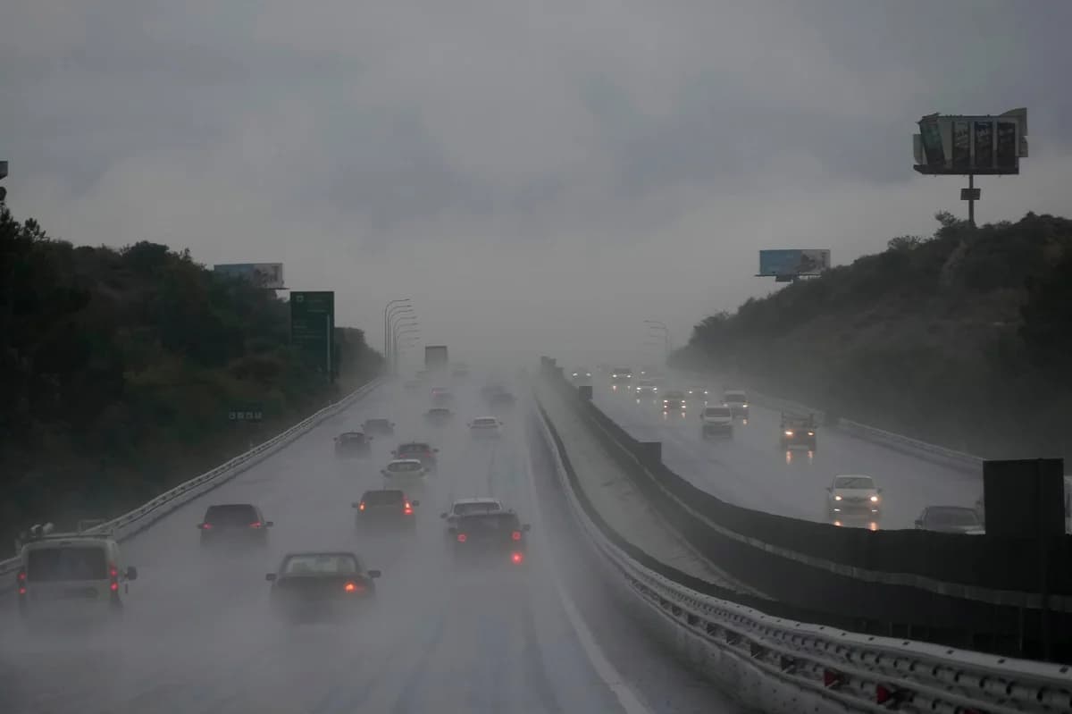 אזהרה: תנאי מזג אוויר קשים ברשת הכבישים