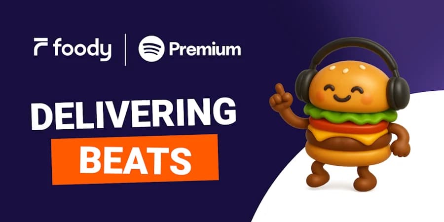 Foody and Spotify Offer Free Spotify Premium to FoodyPro Subscribers