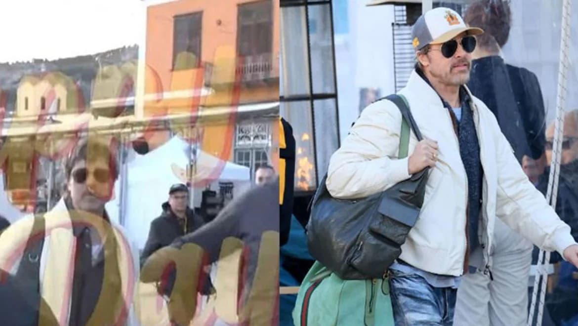 Brad Pitt στην Ύδρα για τα γυρίσματα της ταινίας «The Riders»