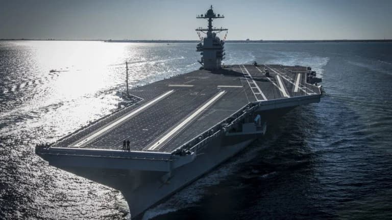 США: Авианосец «Джеральд Форд» в Средиземном море из-за Ирана