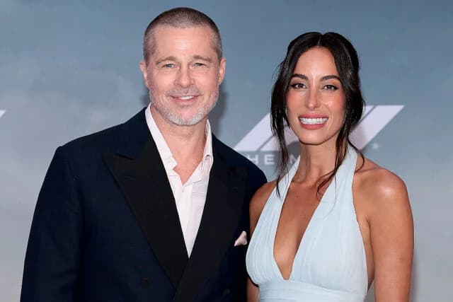 Brad Pitt und Ines de Ramon: Erste gemeinsame Fotos in Hydra