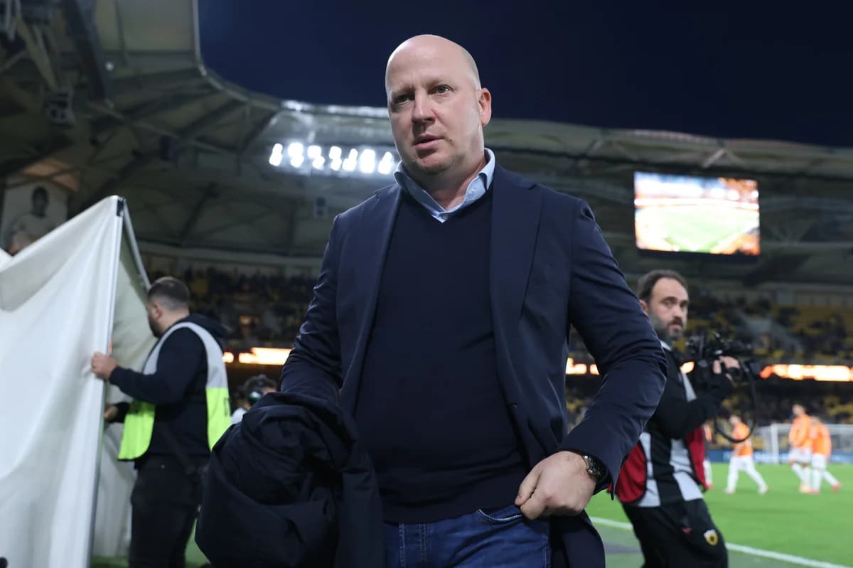 Nikolic: "Geisterspiele sind Unsinn - Das Spiel gegen Levadiakos wird sich im Detail entscheiden"