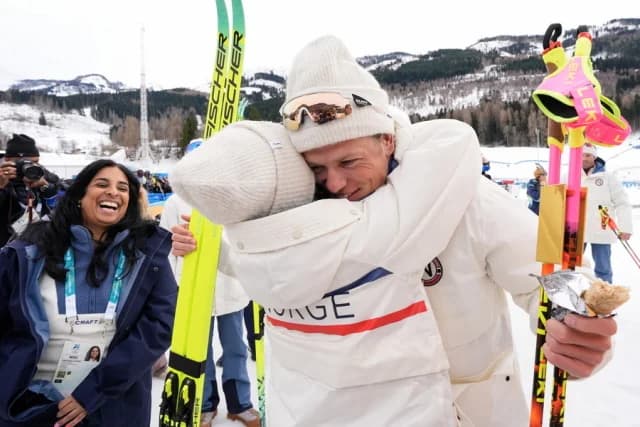 Olympische Winterspiele: Klaebo schreibt mit sechster Goldmedaille Geschichte