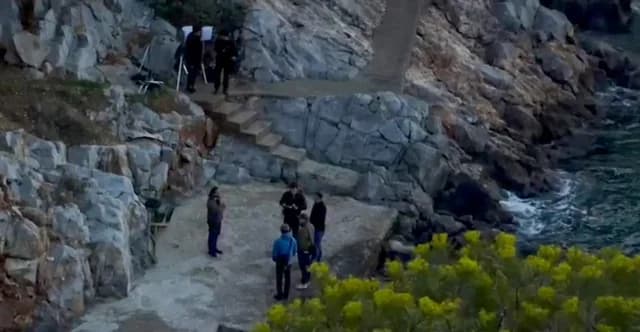 Hydra Transforms into Film Set for Brad Pitt Movie