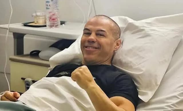 Michalis Zambidis im Krankenhaus