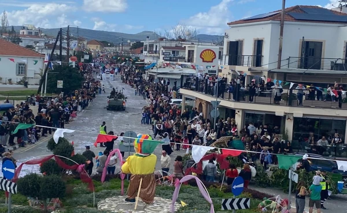 Carnival Parade in Paphos Municipality Celebrates Success