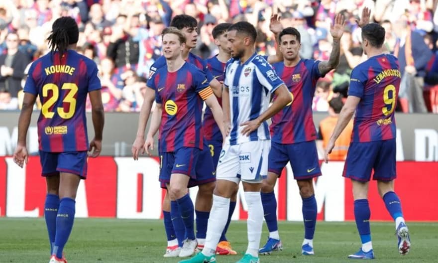 La Liga: Barcelona vuelve a la cima tras vencer al Levante