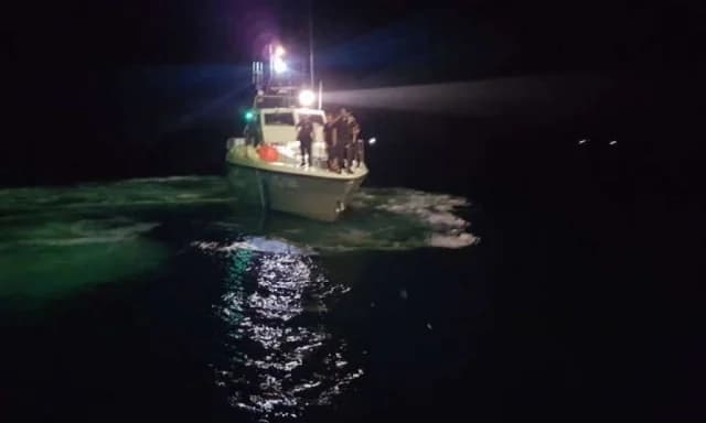 Fishing Boat Taking on Water Northeast of Syros