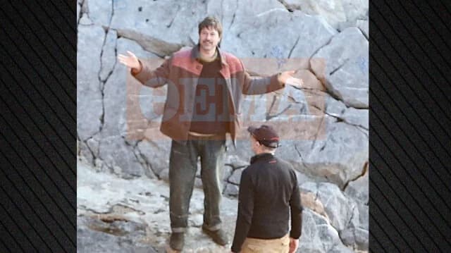 Brad Pitt Filming in Hydra, Fans Watch with Binoculars