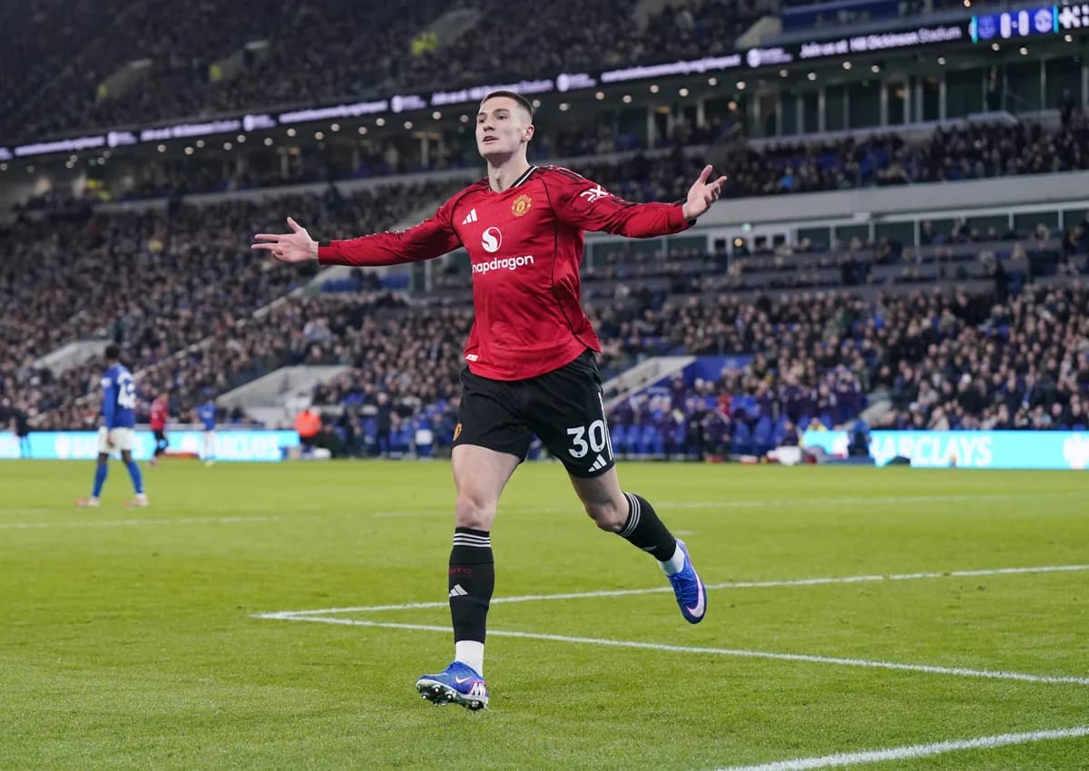 Man United sichert sich mit Sieg über Everton einen Platz unter den ersten Vier
