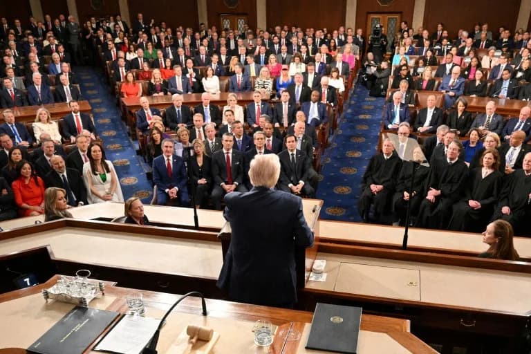 Trumps Rede zur Lage der Nation inmitten von Kontroversen