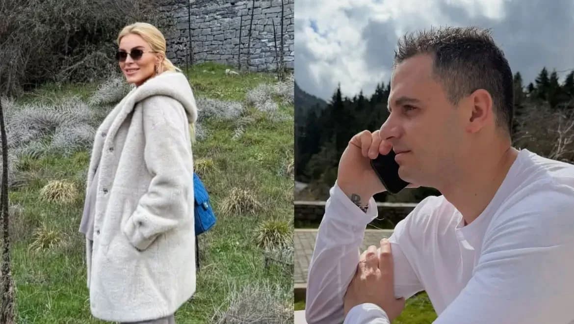 Κατερίνα Καινούργιου: Απόδραση στην Αρκαδία με τον Παναγιώτη Κουτσουμπή