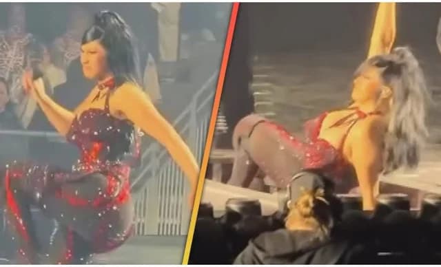 Cardi B Cae por una Trampilla en el Escenario Durante Actuación en Seattle (Video)