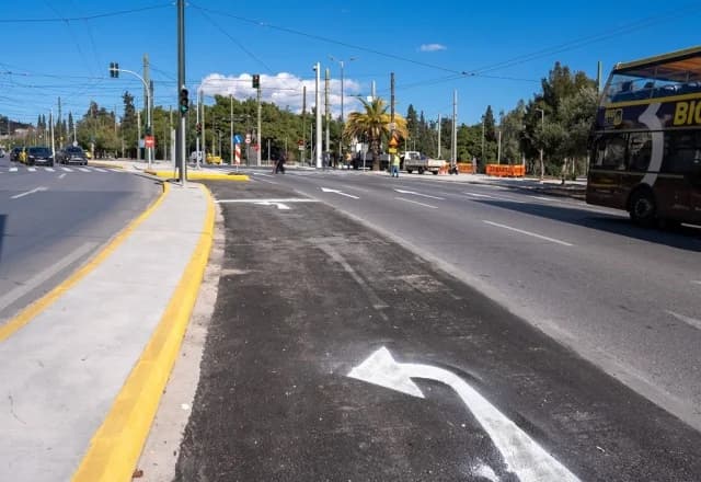 Αθήνα: Νέα κυκλοφοριακή ρύθμιση στην Λεωφόρο Αμαλίας