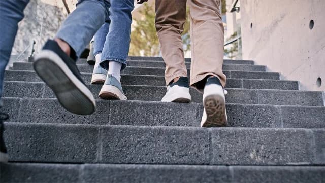 Die gesundheitlichen Vorteile des Treppensteigens
