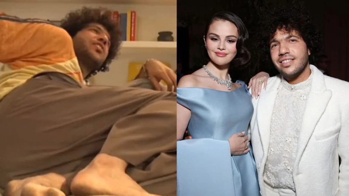Benny Blanco: Viral στιγμιότυπο με τα «βρόμικα» πόδια του στο podcast