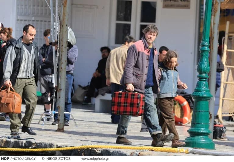 Brad Pitt filma en Hydra para «The Riders»