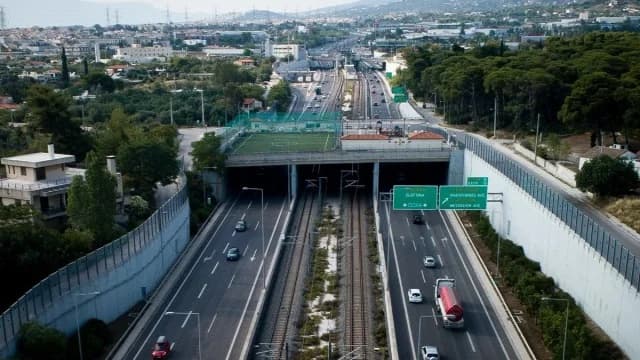 Изменения в движении на Attiki Odos до 30 апреля