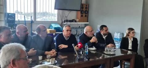 N. Papadopoulos Visits Aradippou & Athienou Regarding Foot-and-Mouth Disease