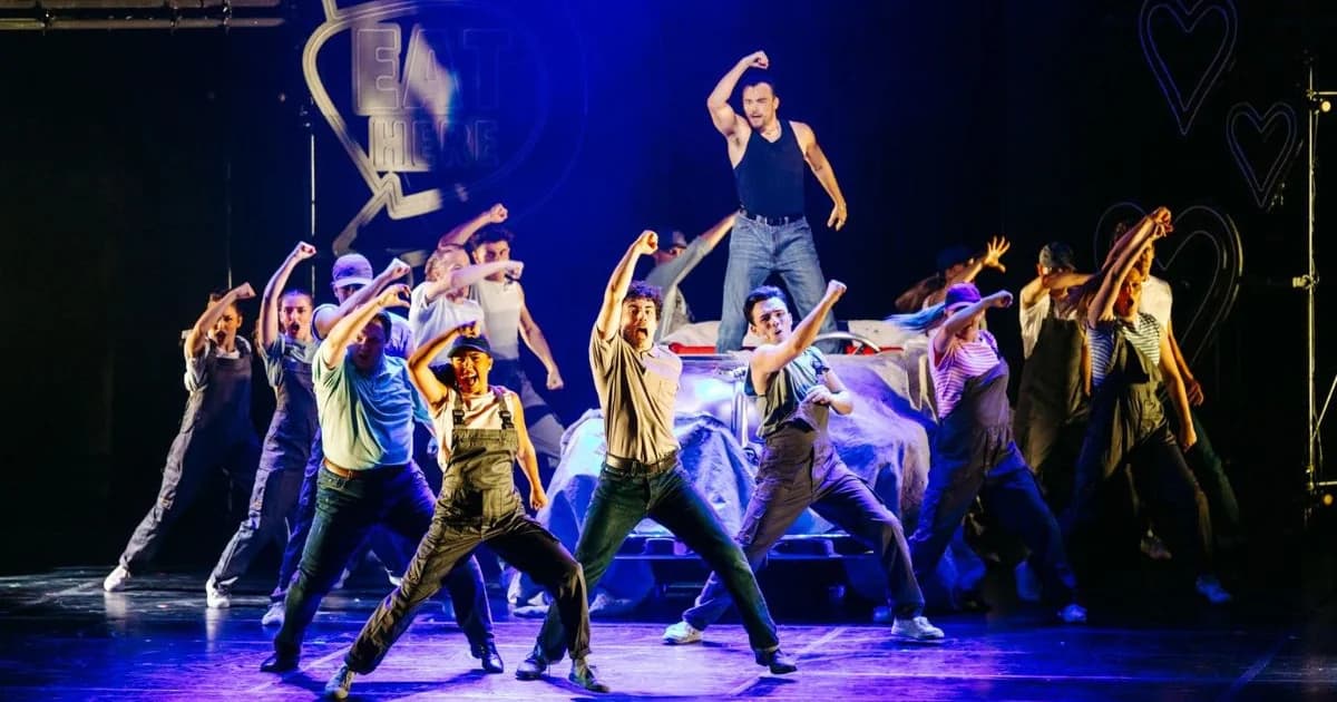 El musical «Grease» en el Palacio de la Música de Tesalónica