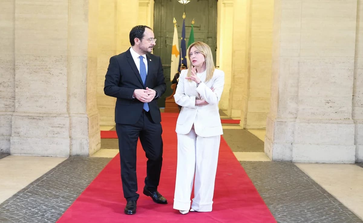Christodoulides Meets Meloni: Cyprus-Italy Strategic Partnership