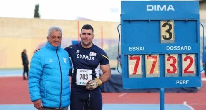 Iosif Kesidis: New Cypriot Record in Hammer Throw