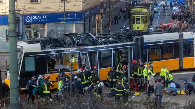 Τροχαίο στο Μιλάνο: Εκτροχιασμός τραμ με δύο νεκρούς και σαράντα τραυματίες