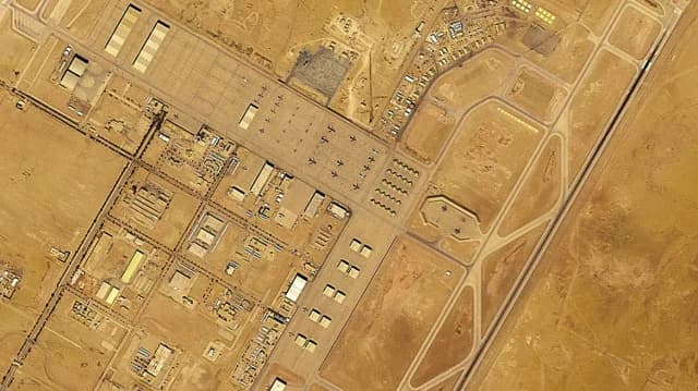Satellite Images: Increase in US Aircraft in Saudi Arabia