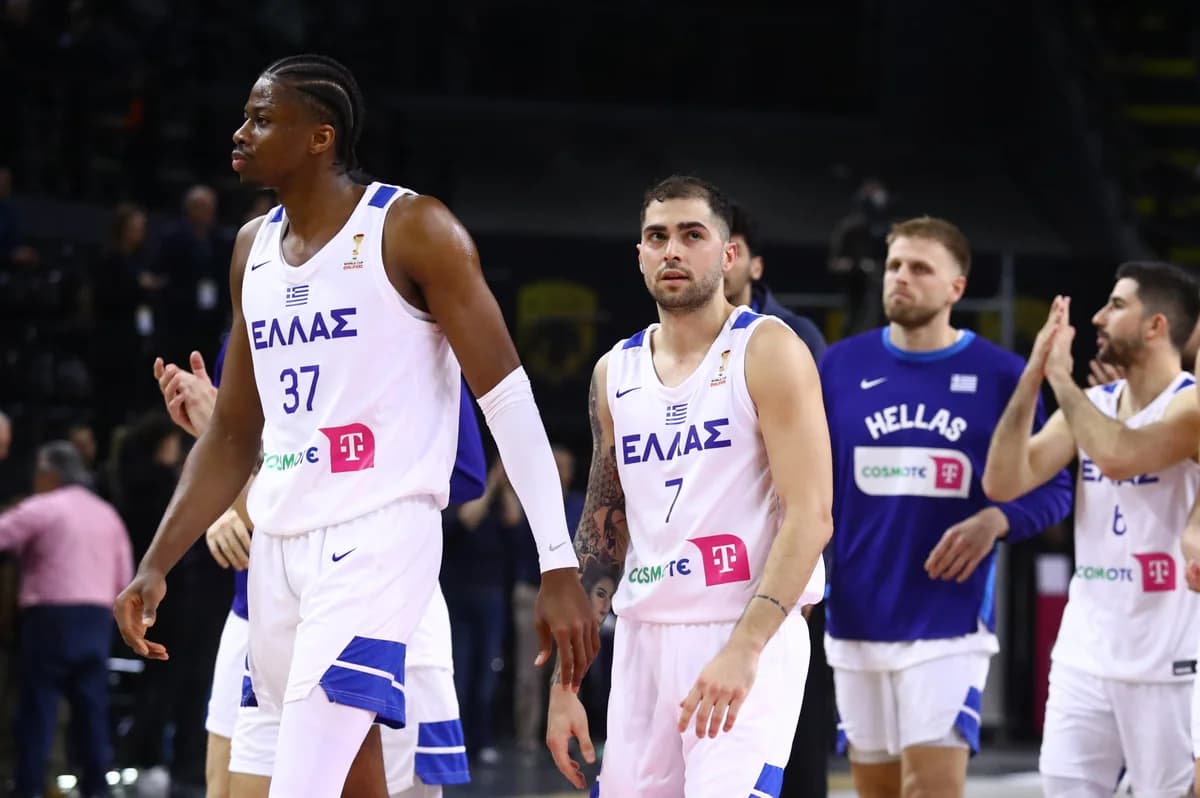 La selección griega de baloncesto pierde ante Montenegro en la clasificación para la Copa del Mundo