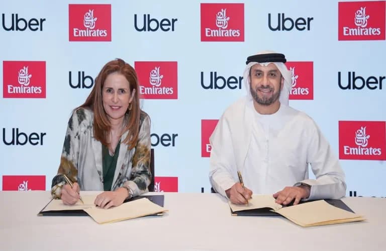 Συνεργασία Emirates-Uber για βελτιωμένη ταξιδιωτική εμπειρία