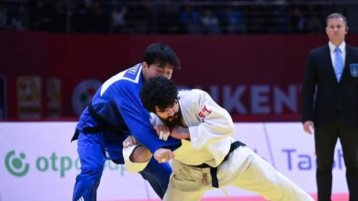 Tselidis Finishes Fifth at Tashkent Judo Grand Slam