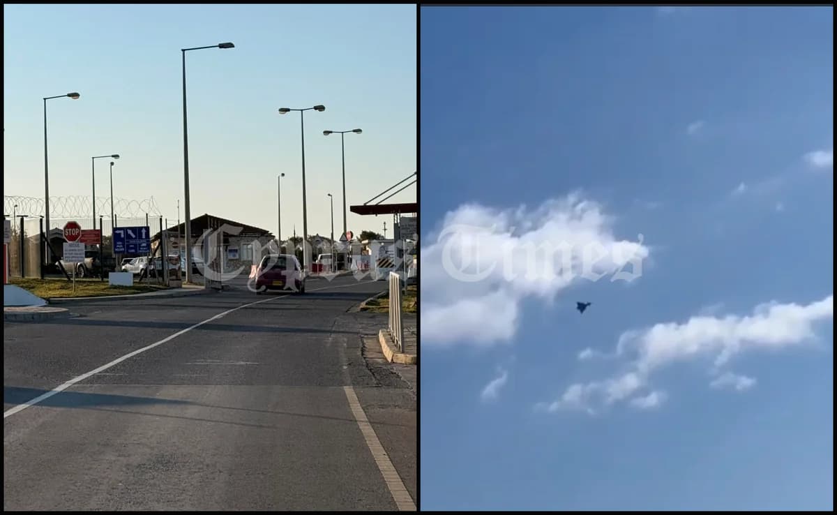 Alarm auf der Basis Akrotiri: Kampfjets steigen auf, Warnungen ausgegeben