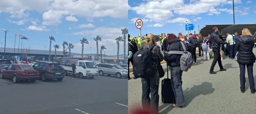 Evacúan el aeropuerto de Pafos por sospecha de dron