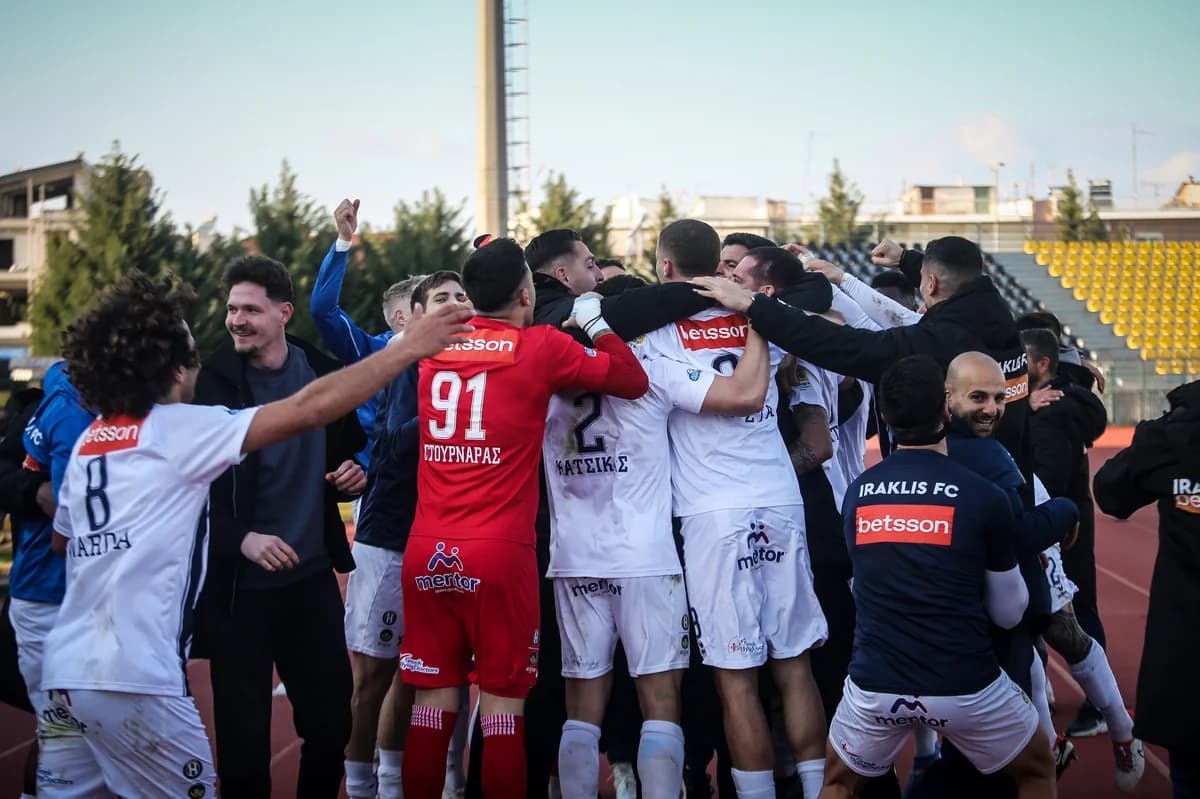 Iraklis feiert Aufstieg gegen Anagennisi Karditsas