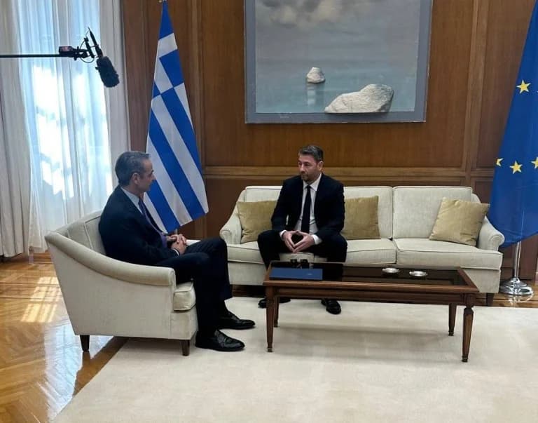Mitsotakis-Androulakis Meeting on Middle East and Cyprus