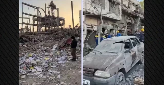 Teheran: Zerstörung und Rettungseinsätze nach Angriffen