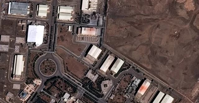 Imágenes satelitales revelan daños en la instalación nuclear de Irán