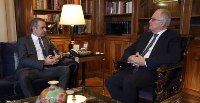 Μητσοτάκης και Τασούλας για Μέση Ανατολή και στήριξη στην Κύπρο