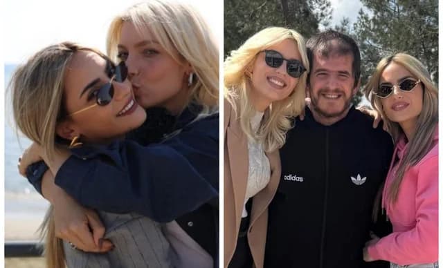 Antri e Irini Karantoni: Dulce publicación para el cumpleaños de su hermano