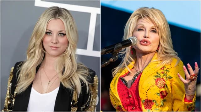 Kaley Cuoco quiere interpretar a Dolly Parton en una película biográfica